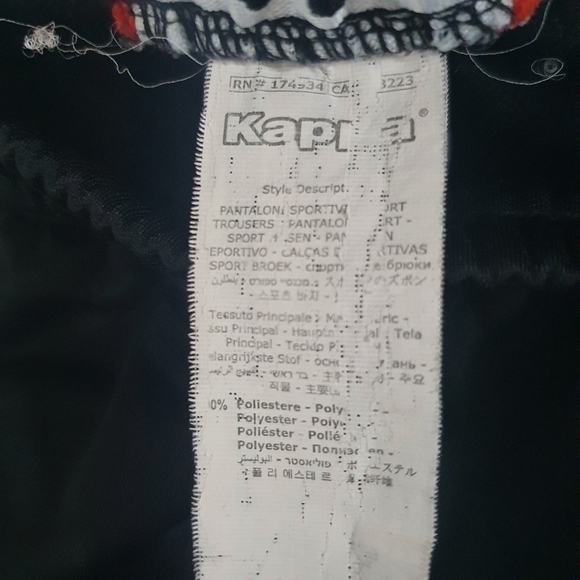 Kappa Rastoria Slim Skinny Fit Pant Size M - Picture 9 of 9